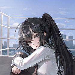 This is a pixiv picture whose title is npa[work illustration].