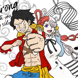This is a pixiv picture whose title is アナタと最強.