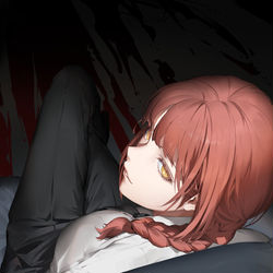 This is a pixiv picture whose title is Makima.