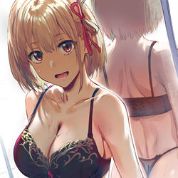 This is a pixiv picture whose title is 錦木 千束.