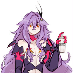 This is a pixiv picture whose title is bug spray.