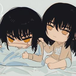 This is a pixiv picture whose title is 鹰酱快安慰一下她啦）.