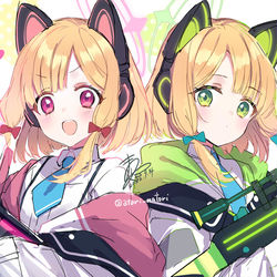 This is a pixiv picture whose title is 双子ちゃん.