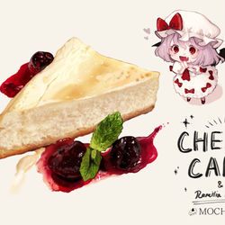 This is a pixiv picture whose title is 🦇チーズケーキ🧀.