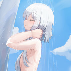 This is a pixiv picture whose title is シャワー.