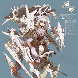 This is a pixiv picture whose title is RPK-16/Morridow DMOD.
