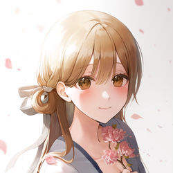 This is a pixiv picture whose title is 桜.