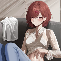 This is a pixiv picture whose title is 樋口円香.