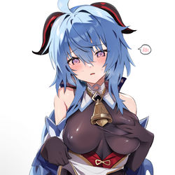 This is a pixiv picture whose title is 甘雨.