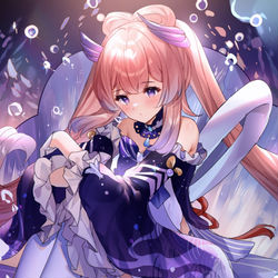 This is a pixiv picture whose title is 珊瑚宫心海.