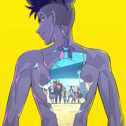 This is a pixiv picture whose title is 敬大卫.马丁内斯.