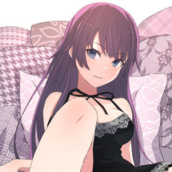 This is a pixiv picture whose title is 戦場ヶ原ひたぎ.