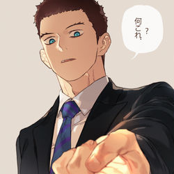 This is a pixiv picture whose title is ギャルピース·ボス.
