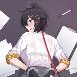 This is a pixiv picture whose title is [////!?!!].