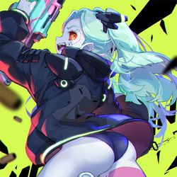 This is a pixiv picture whose title is Rebecca.
