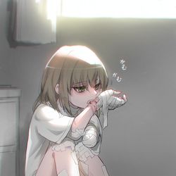 This is a pixiv picture whose title is かゆみ.
