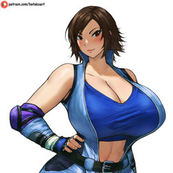 This is a pixiv picture whose title is Asuka Kazama.