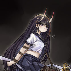 This is a pixiv picture whose title is 【Request】能代束缚.