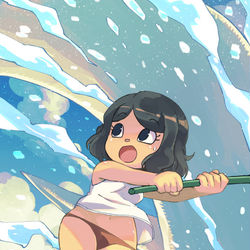 This is a pixiv picture whose title is ギョエーな魚影。.