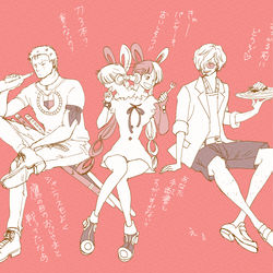 This is a pixiv picture whose title is ONE PIECE絵 26 FILM REDネタ.
