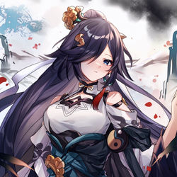 This is a pixiv picture whose title is 符华●云墨丹心.