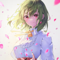 This is a pixiv picture whose title is 花を操る程度の能力.