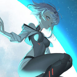 This is a pixiv picture whose title is Lucy.