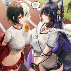 This is a pixiv picture whose title is 運動会.