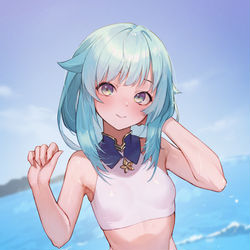 This is a pixiv picture whose title is 無題.