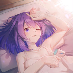 This is a pixiv picture whose title is DAY47 体温测量.