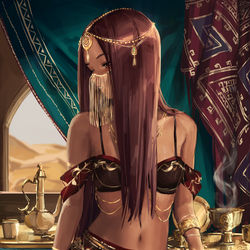 This is a pixiv picture whose title is Demi.