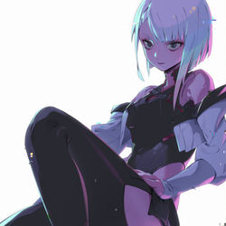 This is a pixiv picture whose title is Lucy.