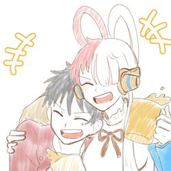 This is a pixiv picture whose title is 🎤👒.