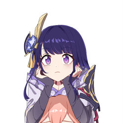 This is a pixiv picture whose title is Raiden shogun/Ei and Yae miko☺️.