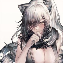 This is a pixiv picture whose title is 黑.