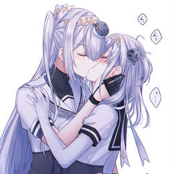 This is a pixiv picture whose title is 【艦これまとめ19】姉妹百合BOX⑪(ほぼ冬涼).