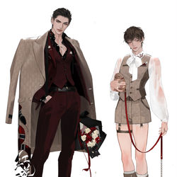 This is a pixiv picture whose title is 立绘.