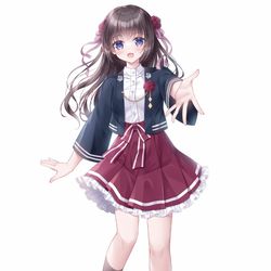 This is a pixiv picture whose title is 🌹.