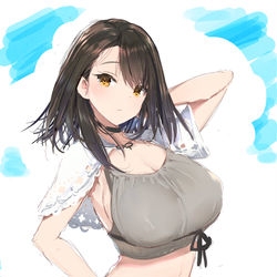 This is a pixiv picture whose title is 今日の幼馴染ちゃん.