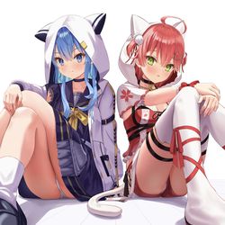 This is a pixiv picture whose title is みこめっと！！.