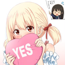 This is a pixiv picture whose title is 千束.