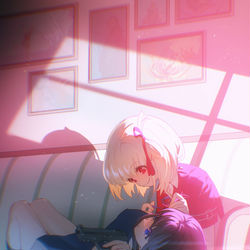 This is a pixiv picture whose title is 千束とたきな.
