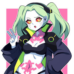 This is a pixiv picture whose title is Rebecca.
