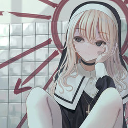 This is a pixiv picture whose title is シスター.