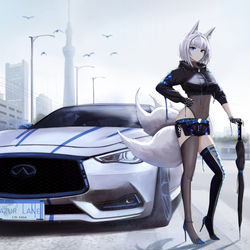 This is a pixiv picture whose title is 加賀.