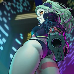 This is a pixiv picture whose title is Rebecca.