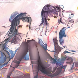This is a pixiv picture whose title is 『アズールレーン』 5周年おめでとうございます！.