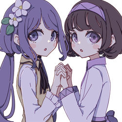 This is a pixiv picture whose title is 九十九姉妹の日.