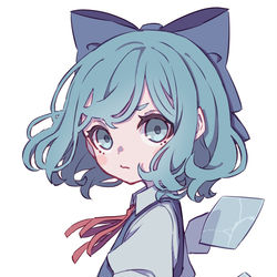 This is a pixiv picture whose title is チルノ.