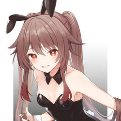 This is a pixiv picture whose title is バニー.